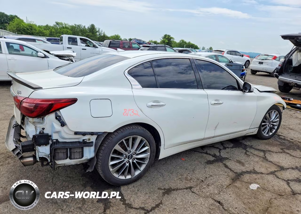 2018 Infiniti Q50 3.0T Luxe VIN:JN1EV7AR0JM439757 - 3