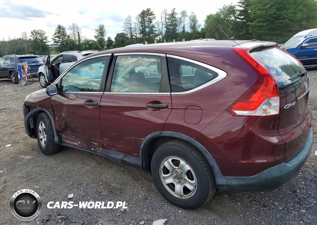 2014 Honda Cr-V Lx VIN:5J6RM3H36EL029367 - 2