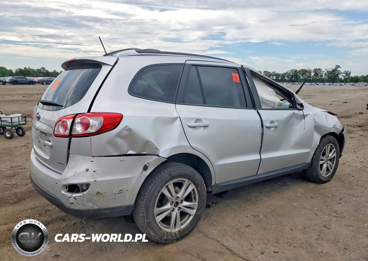 2012 Hyundai Santa Fe Se VIN:5XYZHDAGXCG117523 - 3