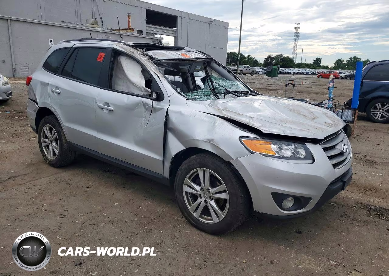 2012 Hyundai Santa Fe Se VIN:5XYZHDAGXCG117523 - 4