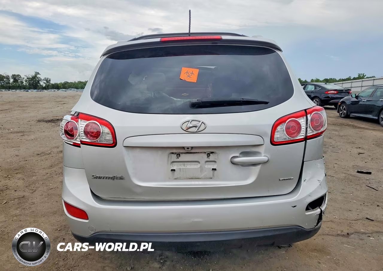 2012 Hyundai Santa Fe Se VIN:5XYZHDAGXCG117523 - 6