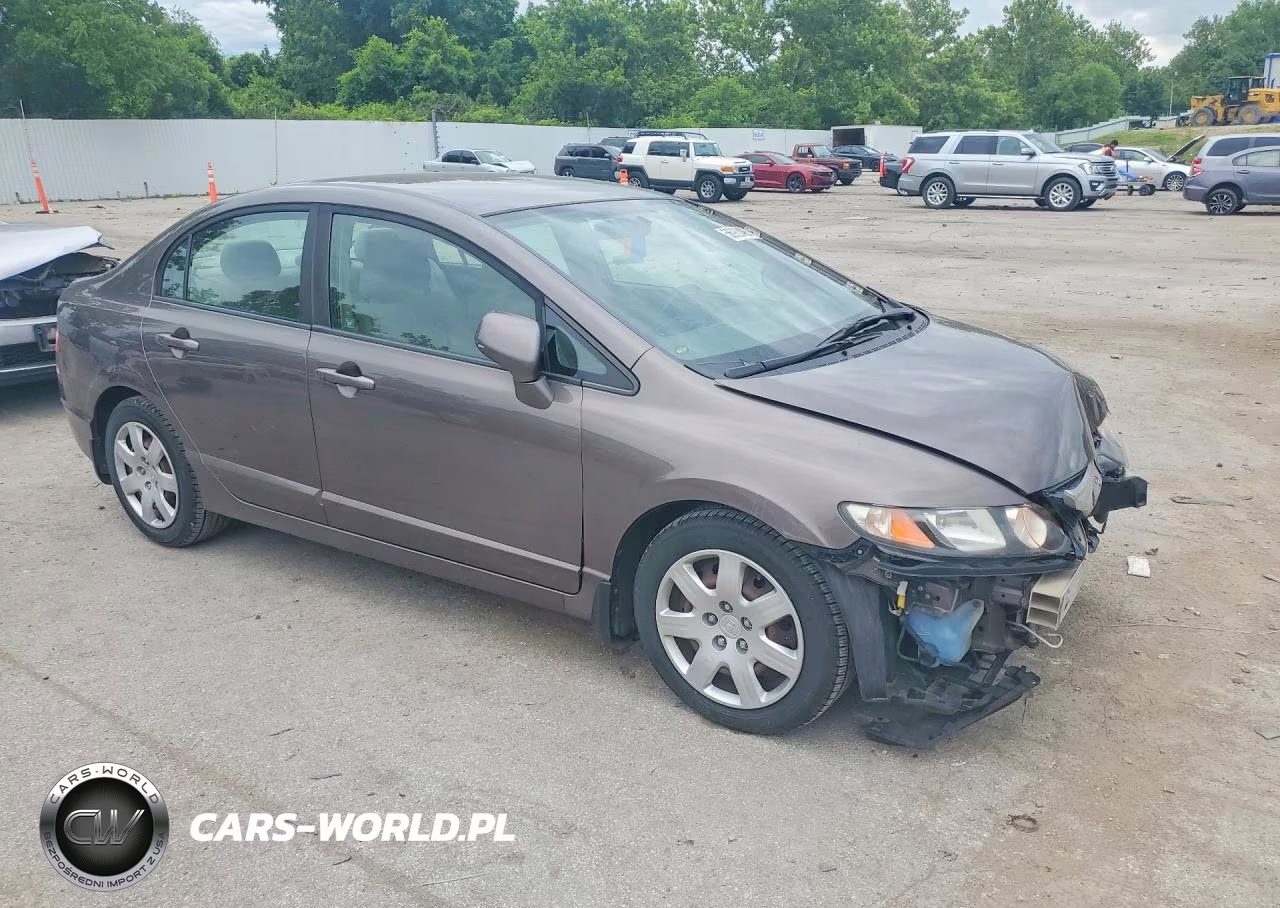 2011 Honda Civic Lx VIN:19XFA1F53BE018535 - 4