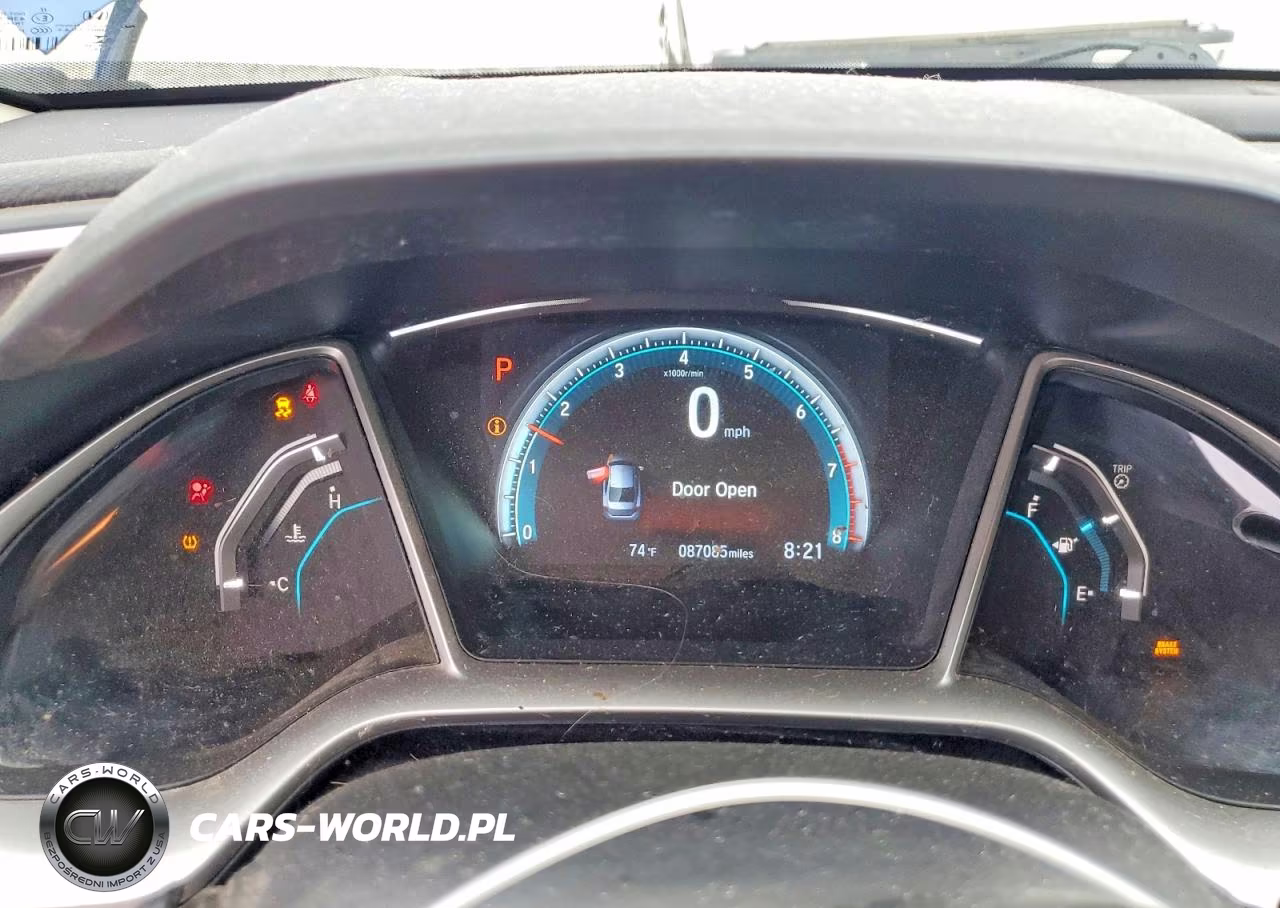 2018 Honda Civic Ex VIN:19XFC2F71JE022969 - 9