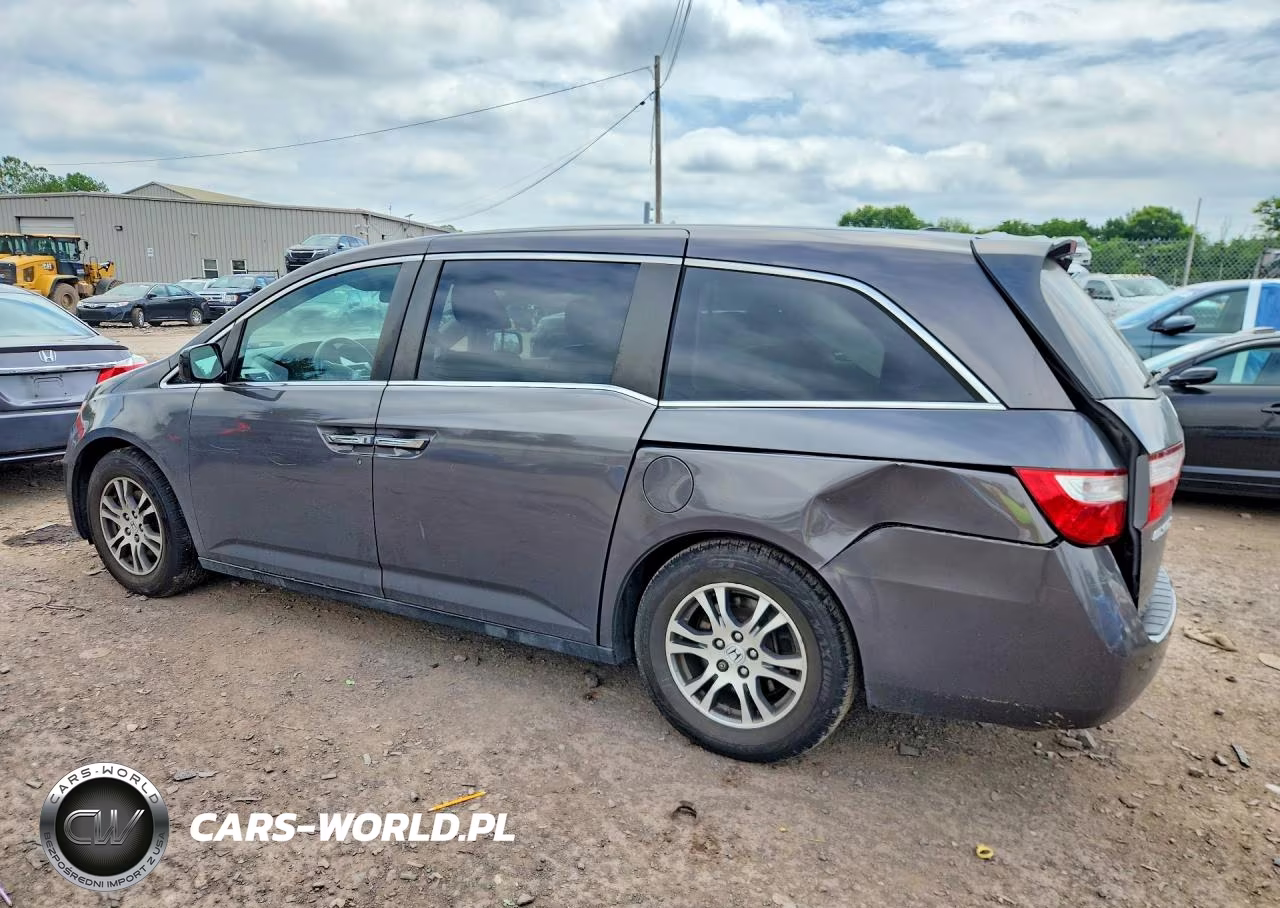 2012 Honda Odyssey Exl VIN:5FNRL5H66CB087235 - 2