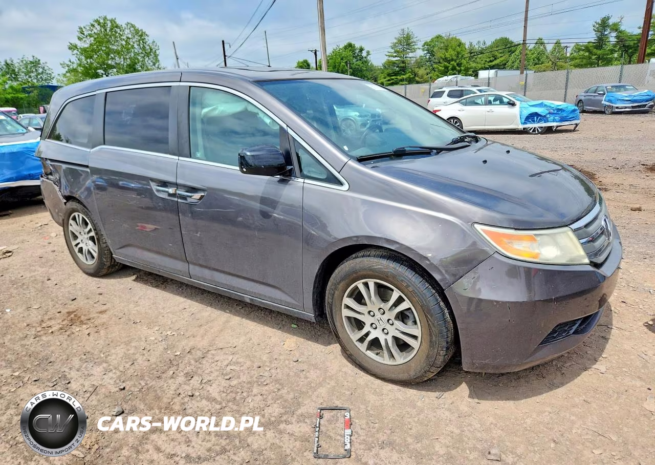 2012 Honda Odyssey Exl VIN:5FNRL5H66CB087235 - 4