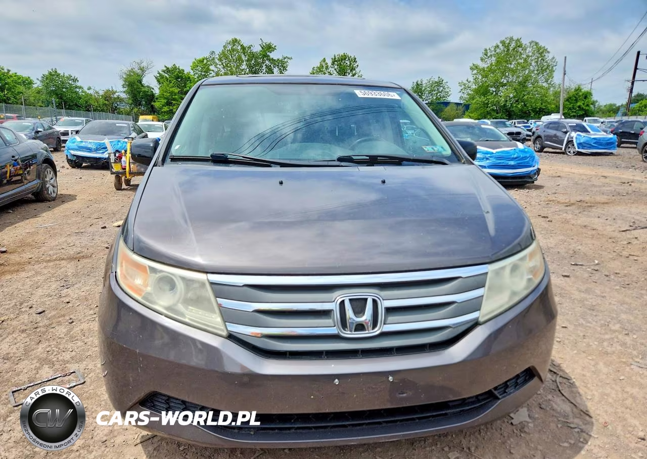 2012 Honda Odyssey Exl VIN:5FNRL5H66CB087235 - 5