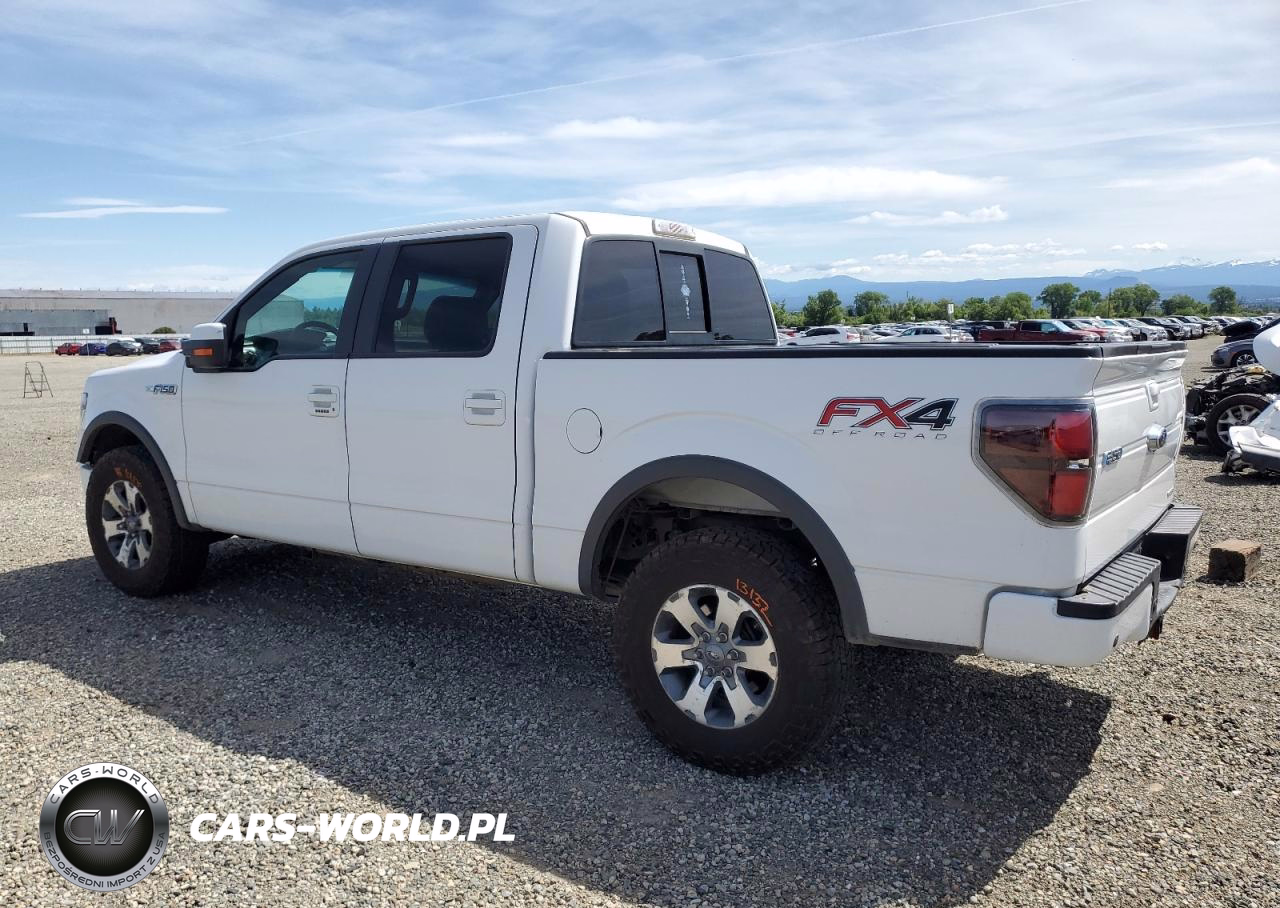 2013 Ford F150 Supercrew VIN:1FTFW1EF3DFA06258 - 2