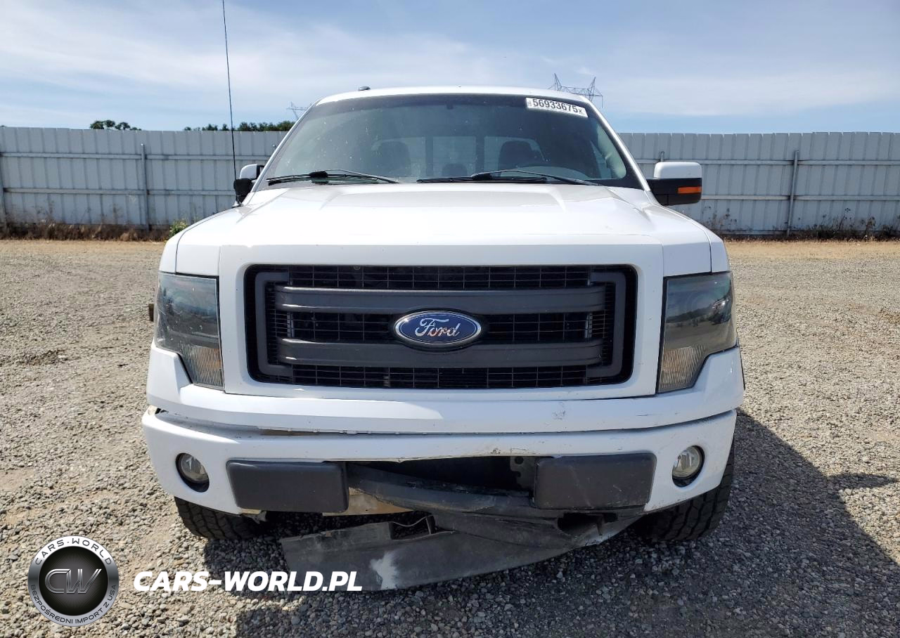 2013 Ford F150 Supercrew VIN:1FTFW1EF3DFA06258 - 5