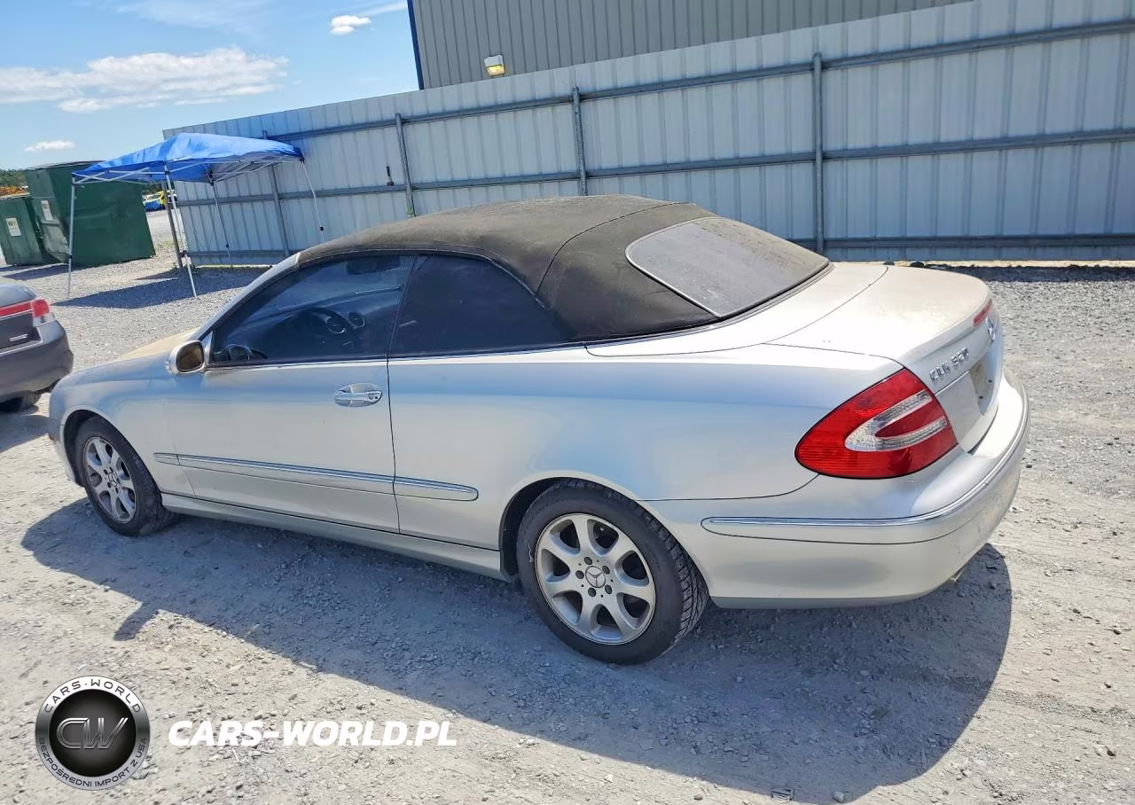 2004 Mercedes-Benz Clk 320 VIN:WDBTK65G64T033507 - 2