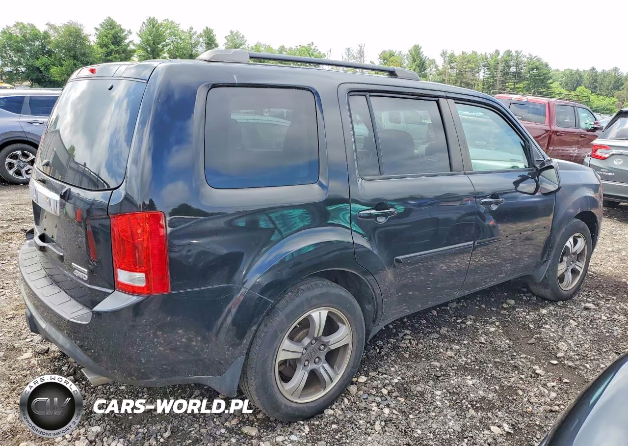 2015 Honda Pilot Se VIN:5FNYF4H32FB025192 - 3