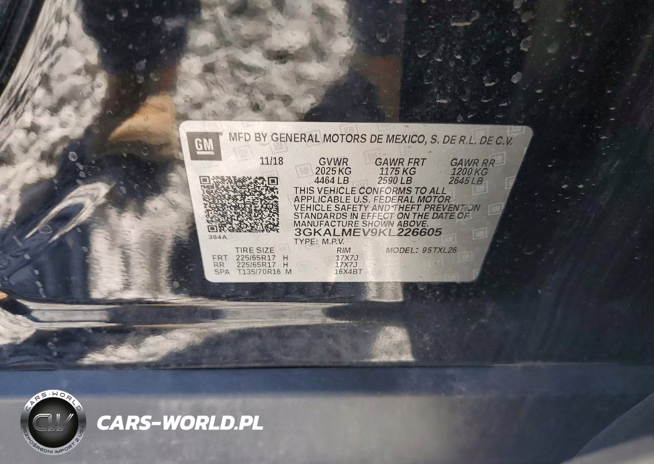 2019 GMC Terrain Sle VIN:3GKALMEV9KL226605 - 13