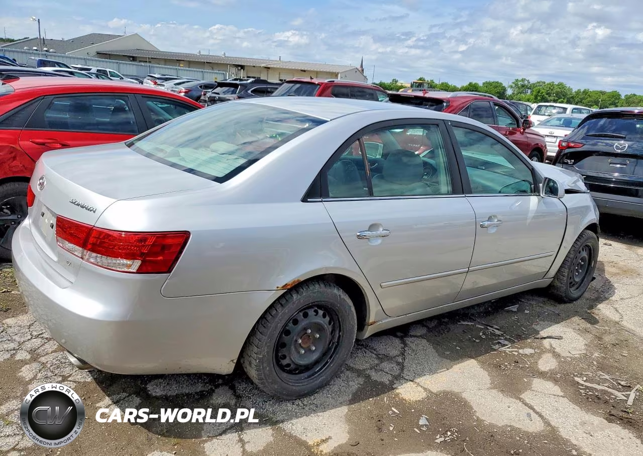 2006 Hyundai Sonata Gls V6 VIN:5NPEU46F46H072375 - 3