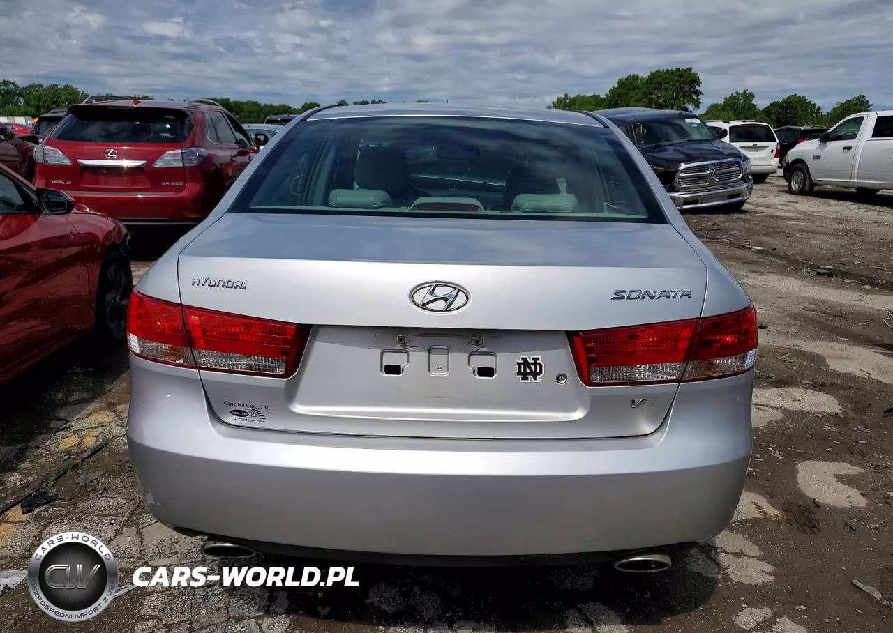 2006 Hyundai Sonata Gls V6 VIN:5NPEU46F46H072375 - 6