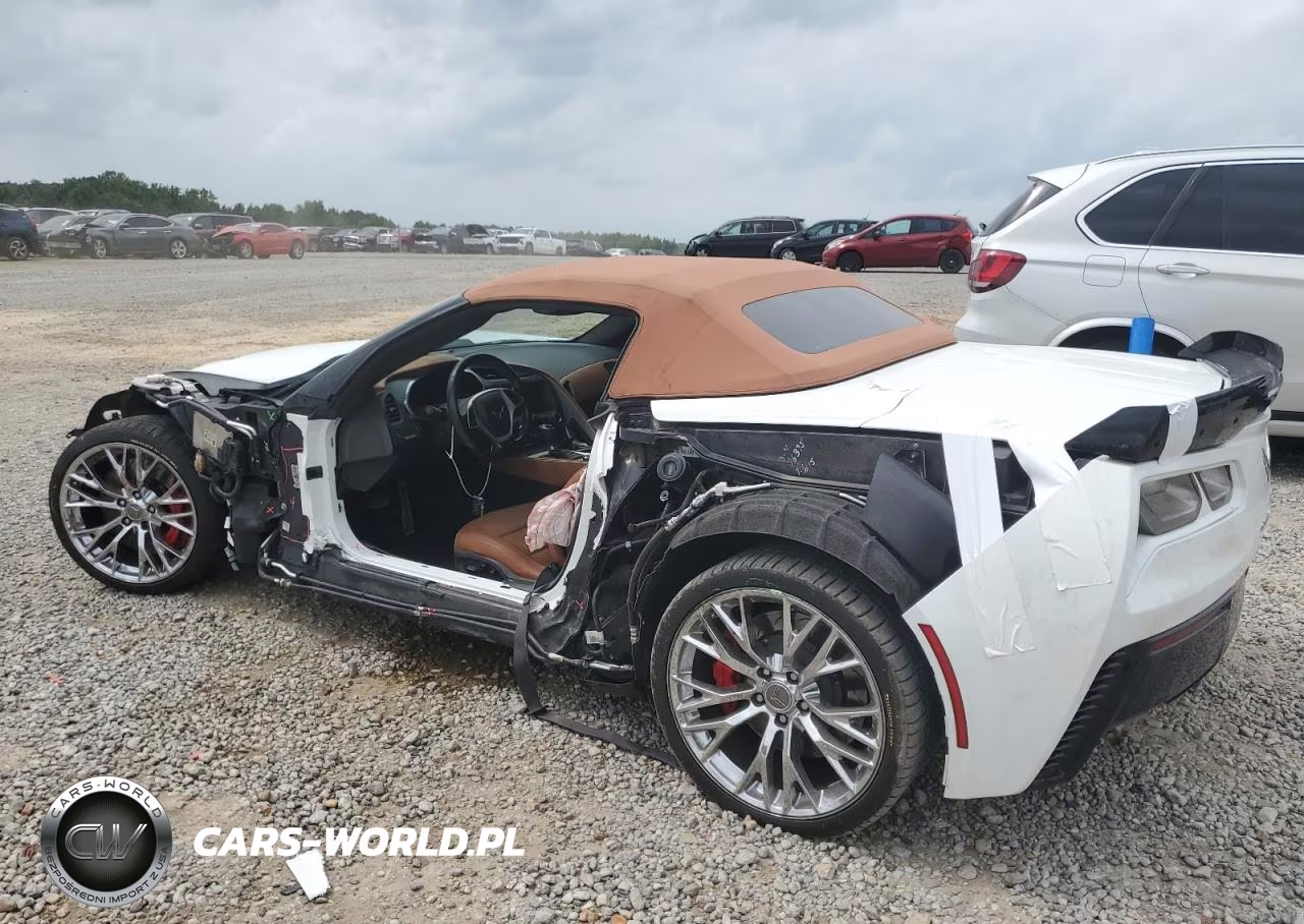 2016 Chevrolet Corvette Z06 3Lz VIN:1G1YU3D60G5601339 - 2