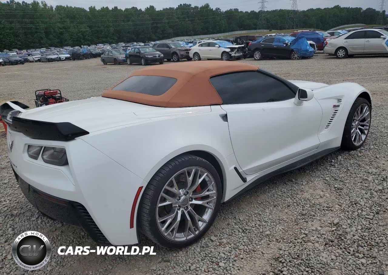 2016 Chevrolet Corvette Z06 3Lz VIN:1G1YU3D60G5601339 - 3