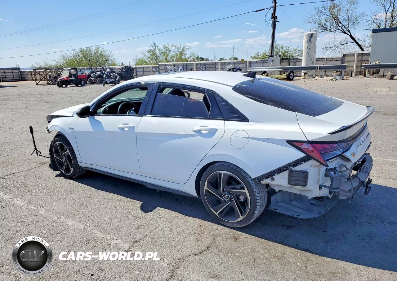 2021 Hyundai Elantra N Line VIN:KMHLR4AF4MU172488 - 2