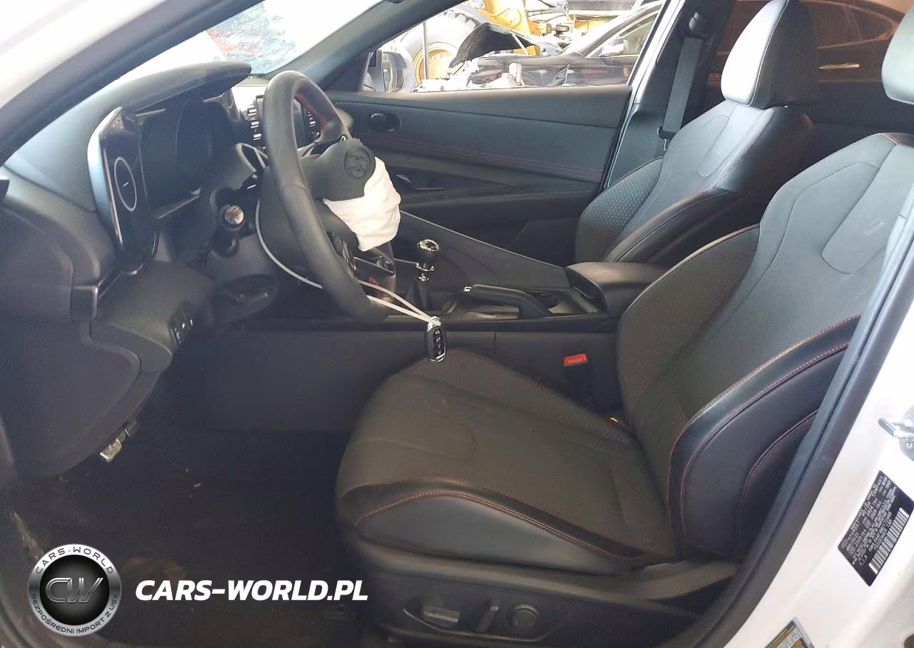 2021 Hyundai Elantra N Line VIN:KMHLR4AF4MU172488 - 7