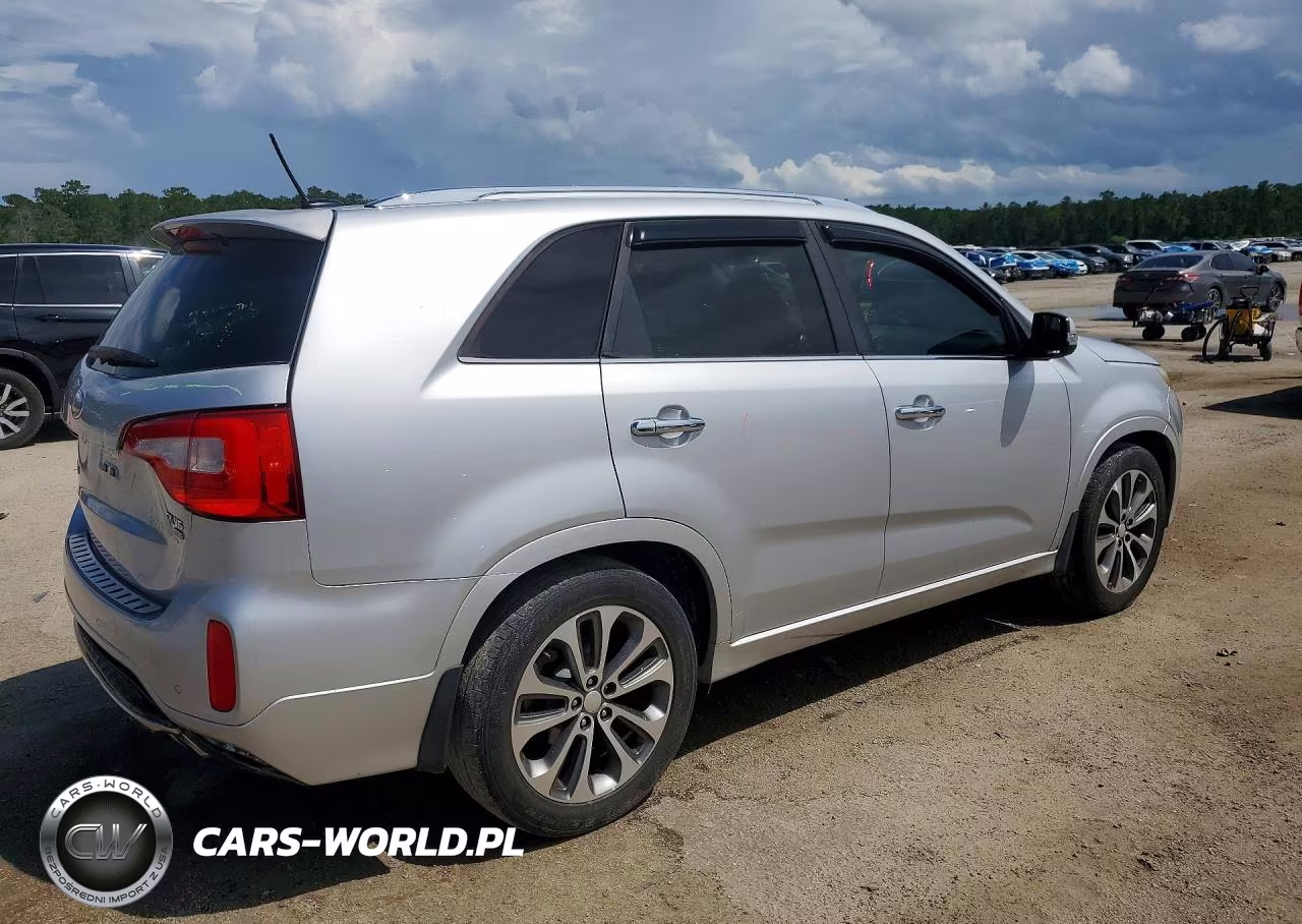 2014 Datsun Sorento Sx VIN:5XYKW4A77EG498774 - 3