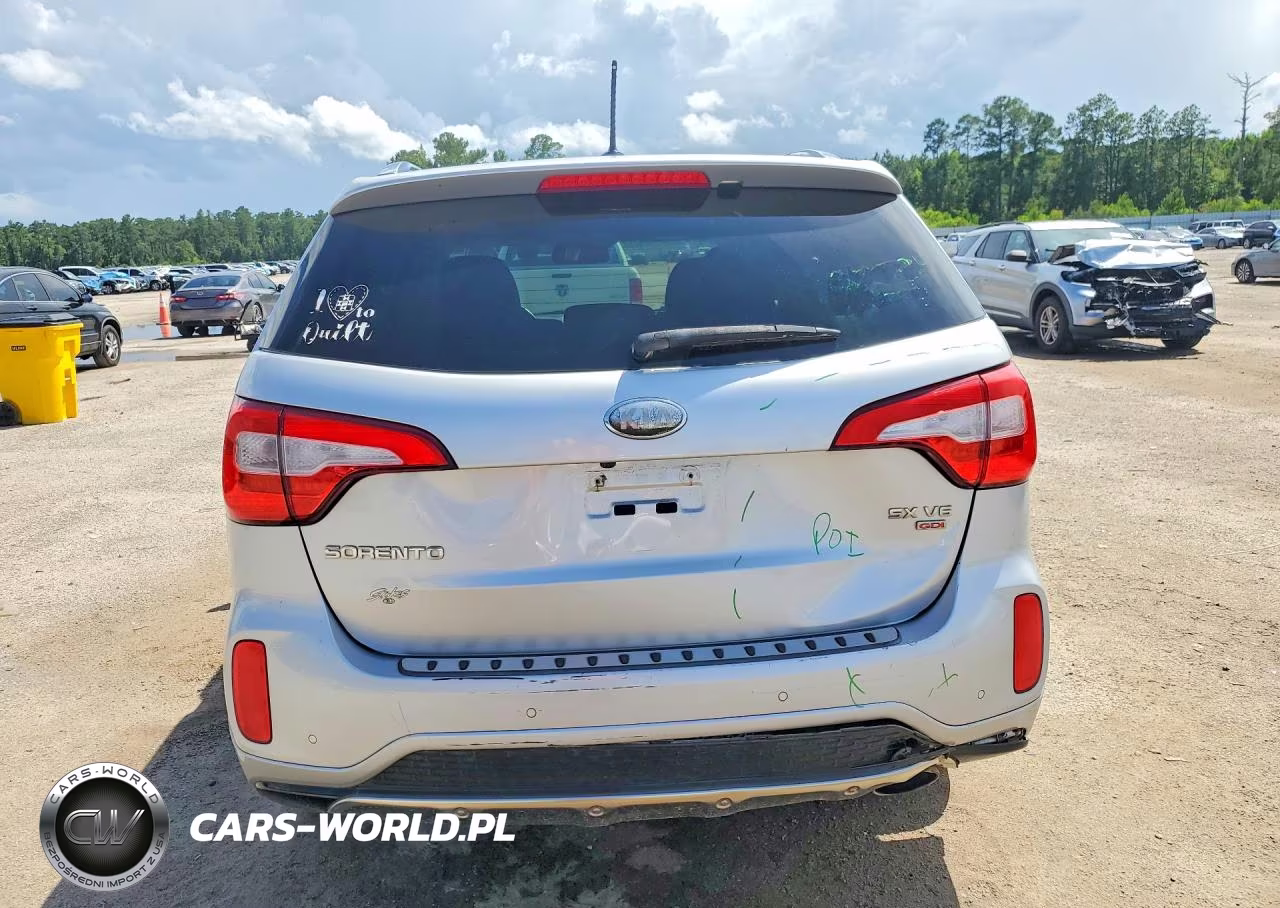 2014 Datsun Sorento Sx VIN:5XYKW4A77EG498774 - 6