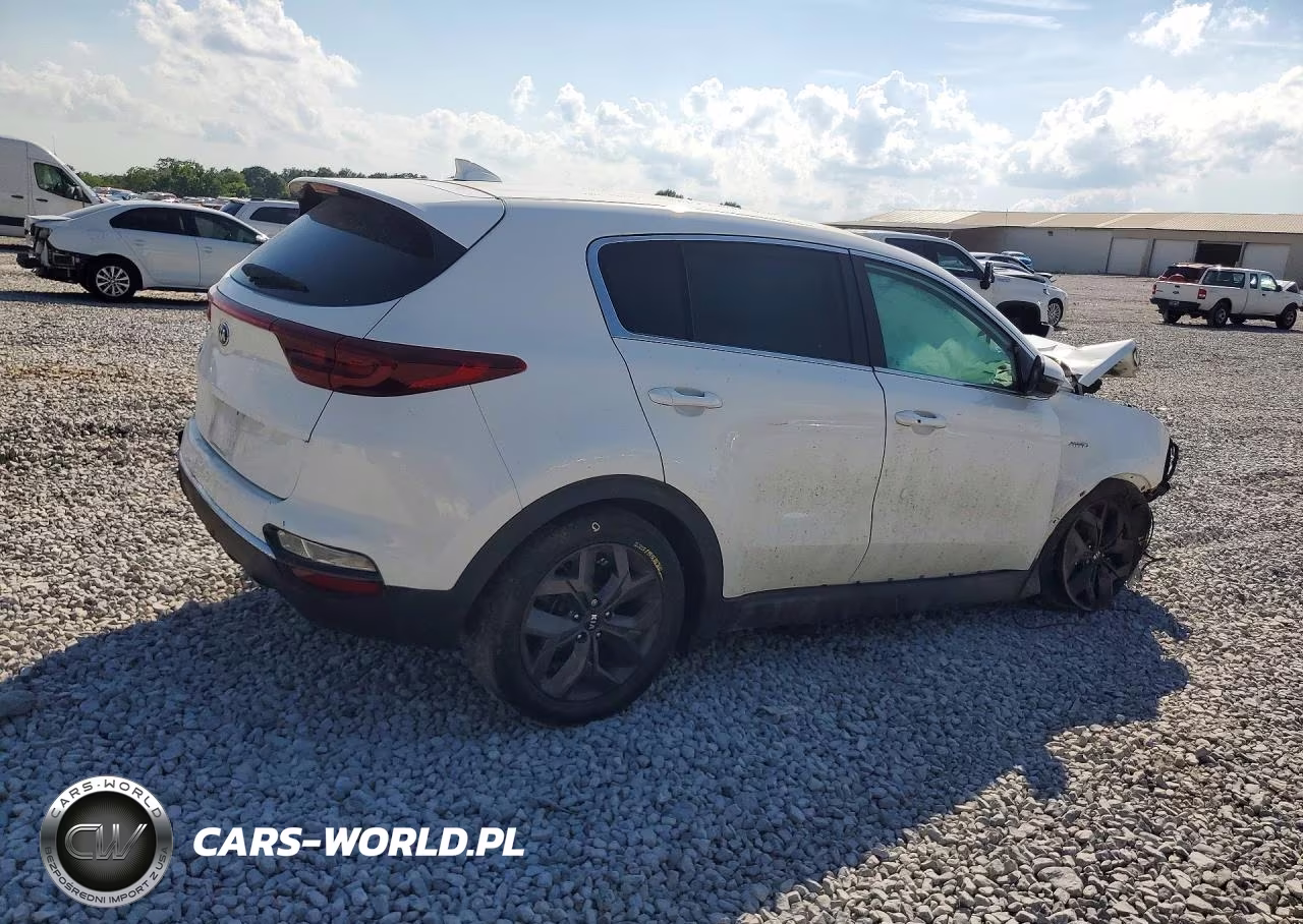 2022 Kia Sportage Lx VIN:KNDPMCAC7N7023996 - 3