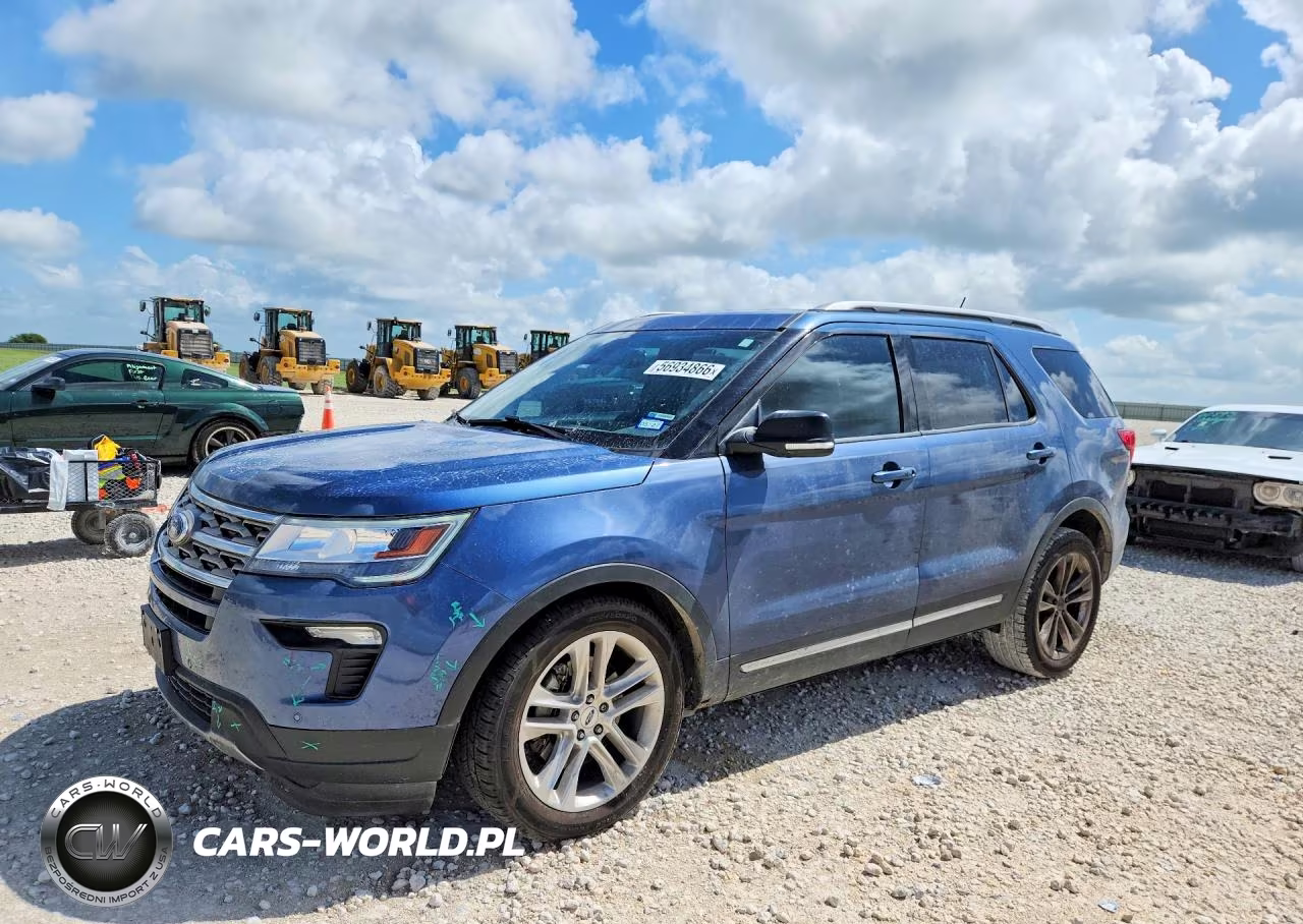 2018 Ford Explorer Xlt VIN:1FM5K7D80JGB99600 - 1