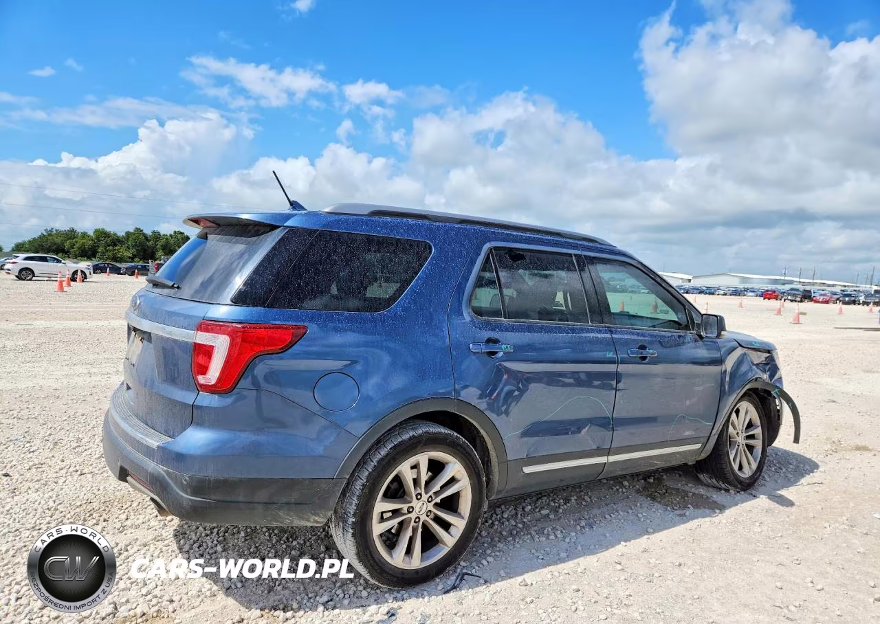 2018 Ford Explorer Xlt VIN:1FM5K7D80JGB99600 - 3