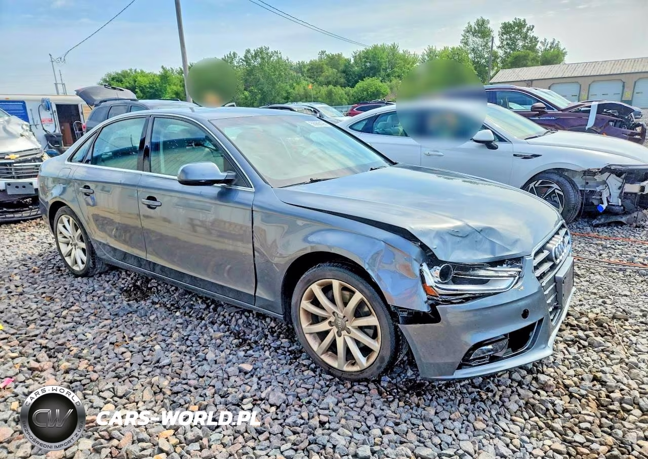 2013 Audi A4 Premium Plus VIN:WAUFFAFLXDN017636 - 4