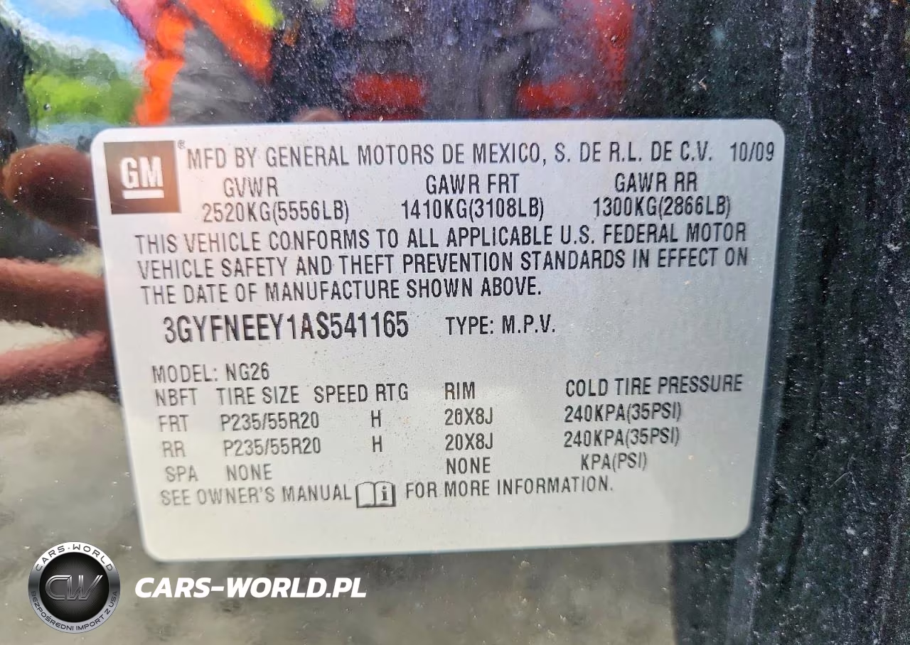 2010 Cadillac Srx Performance Collection VIN:3GYFNEEY1AS541165 - 13