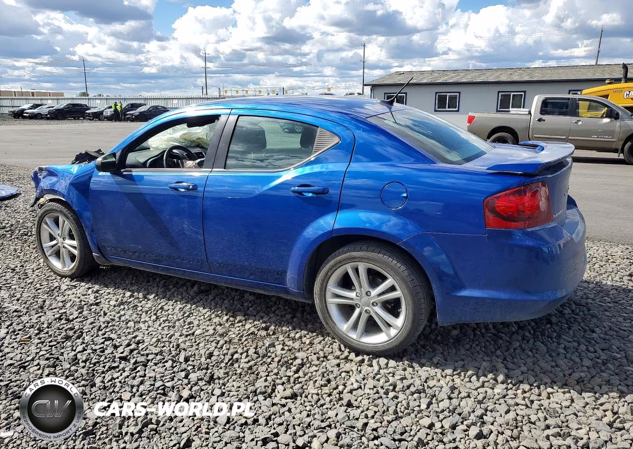 2012 Dodge Avenger Se VIN:1C3CDZAGXCN315594 - 2