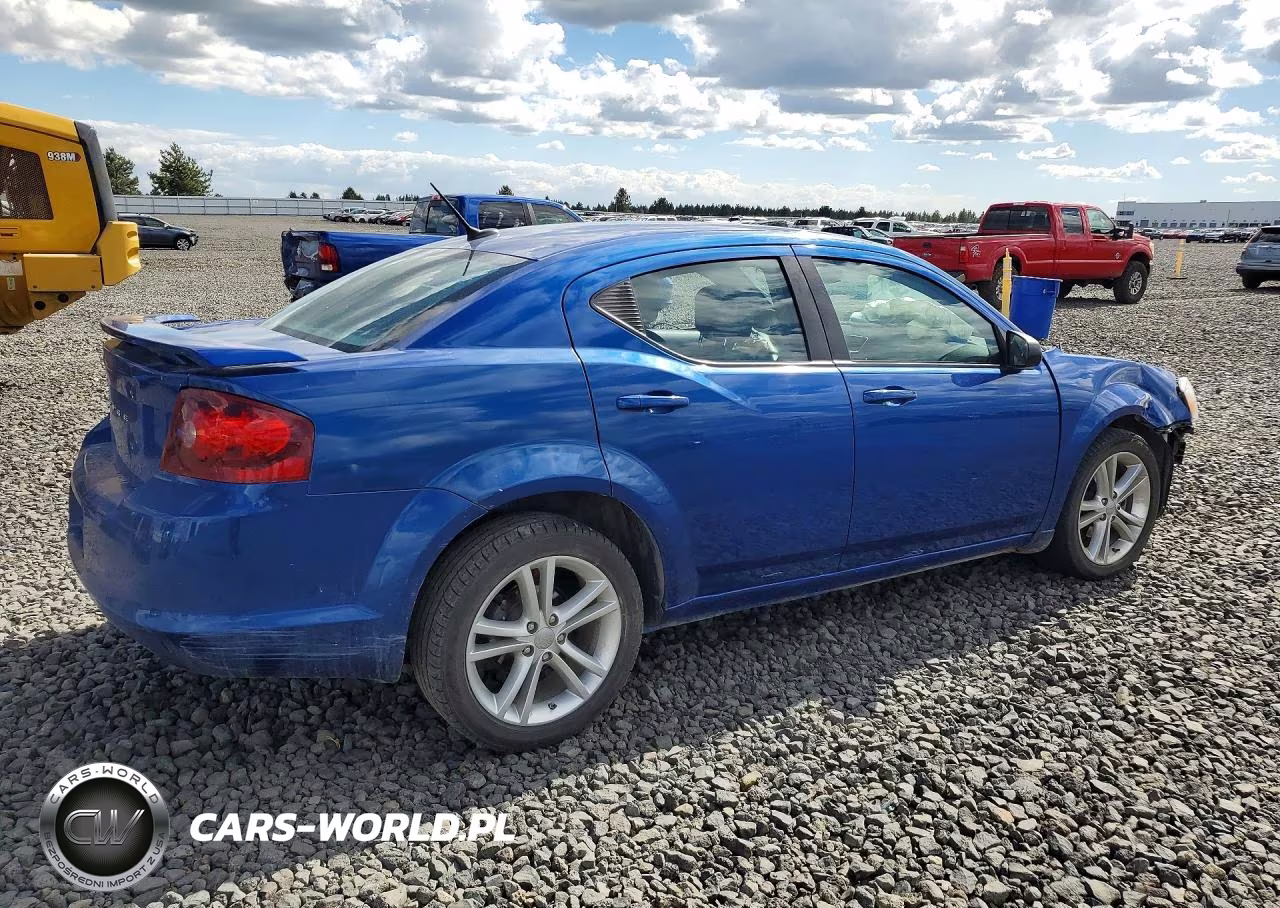 2012 Dodge Avenger Se VIN:1C3CDZAGXCN315594 - 3