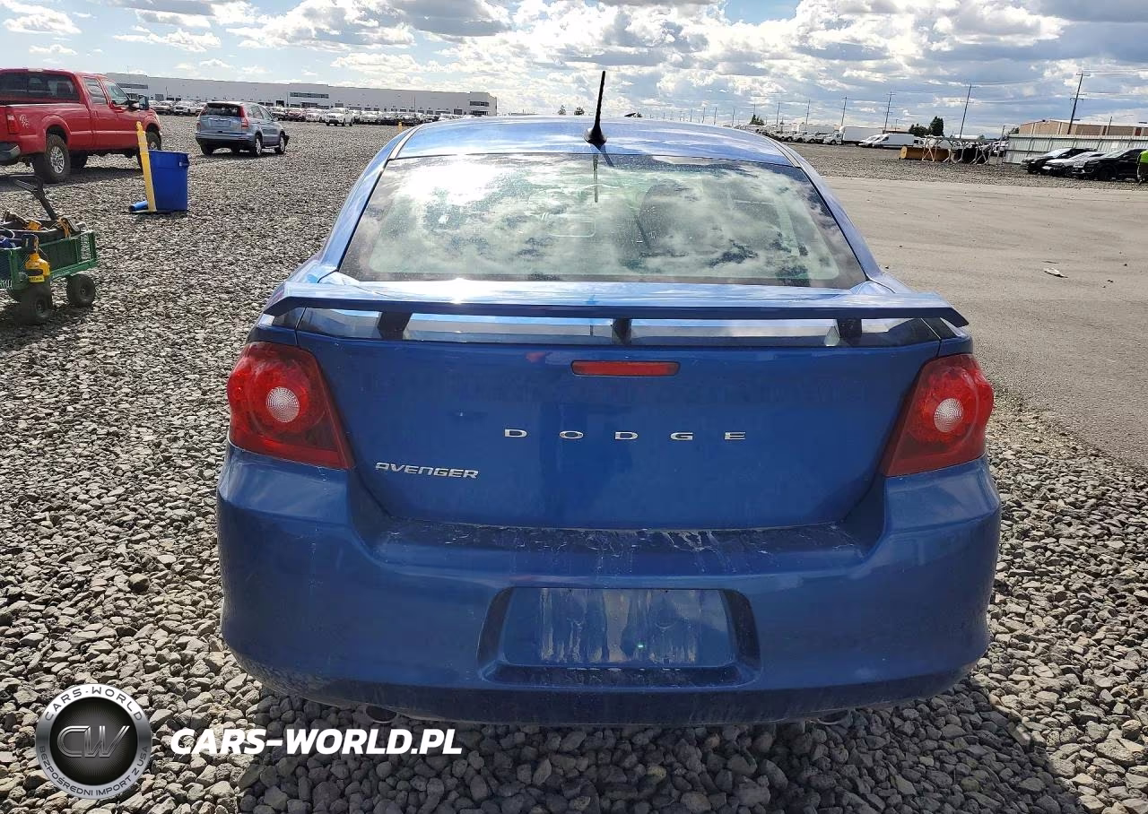 2012 Dodge Avenger Se VIN:1C3CDZAGXCN315594 - 6
