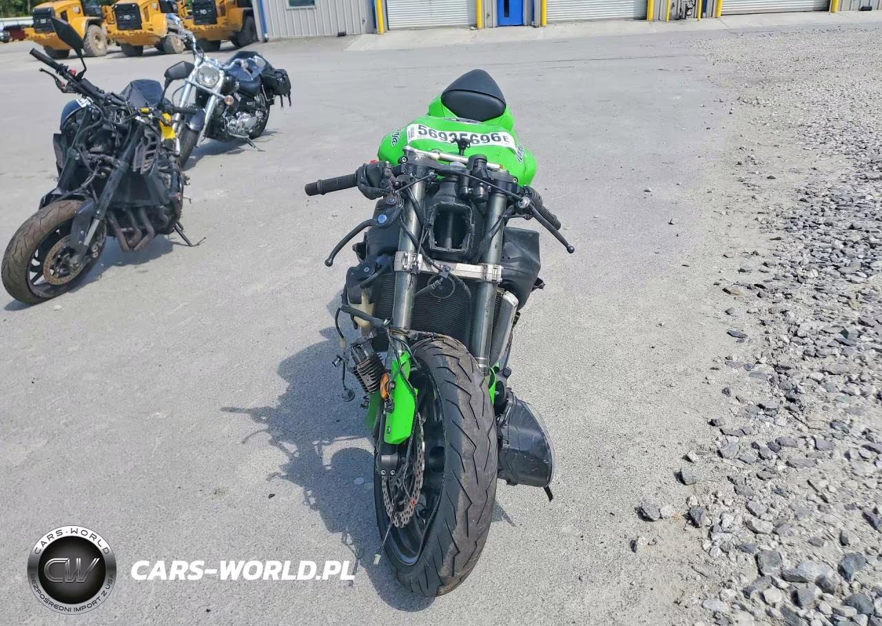 2012 Kawasaki Zx600 R VIN:JKAZX4R12CA034049 - 2