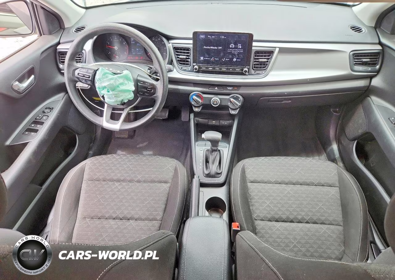 2022 Kia Rio S VIN:3KPA25AD2NE477816 - 8