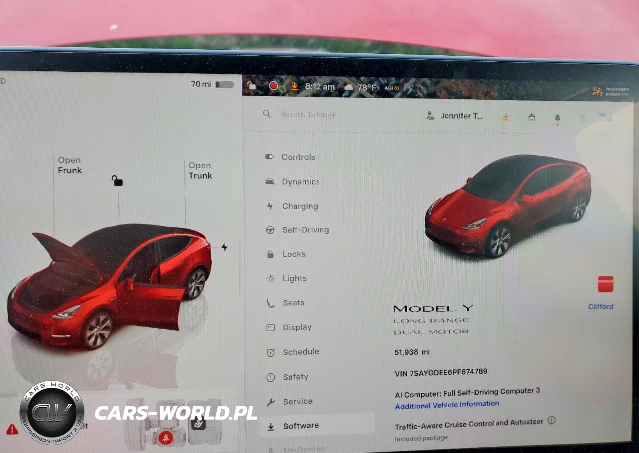 2023 Tesla Model Y VIN:7SAYGDEE6PF674789 - 9