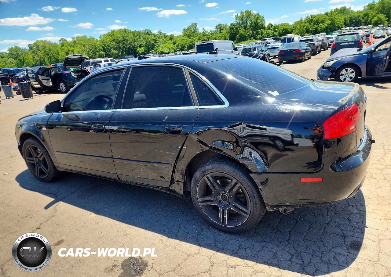 2007 Audi A4 2.0T Quattro VIN:WAUDF78E67A271381 - 2