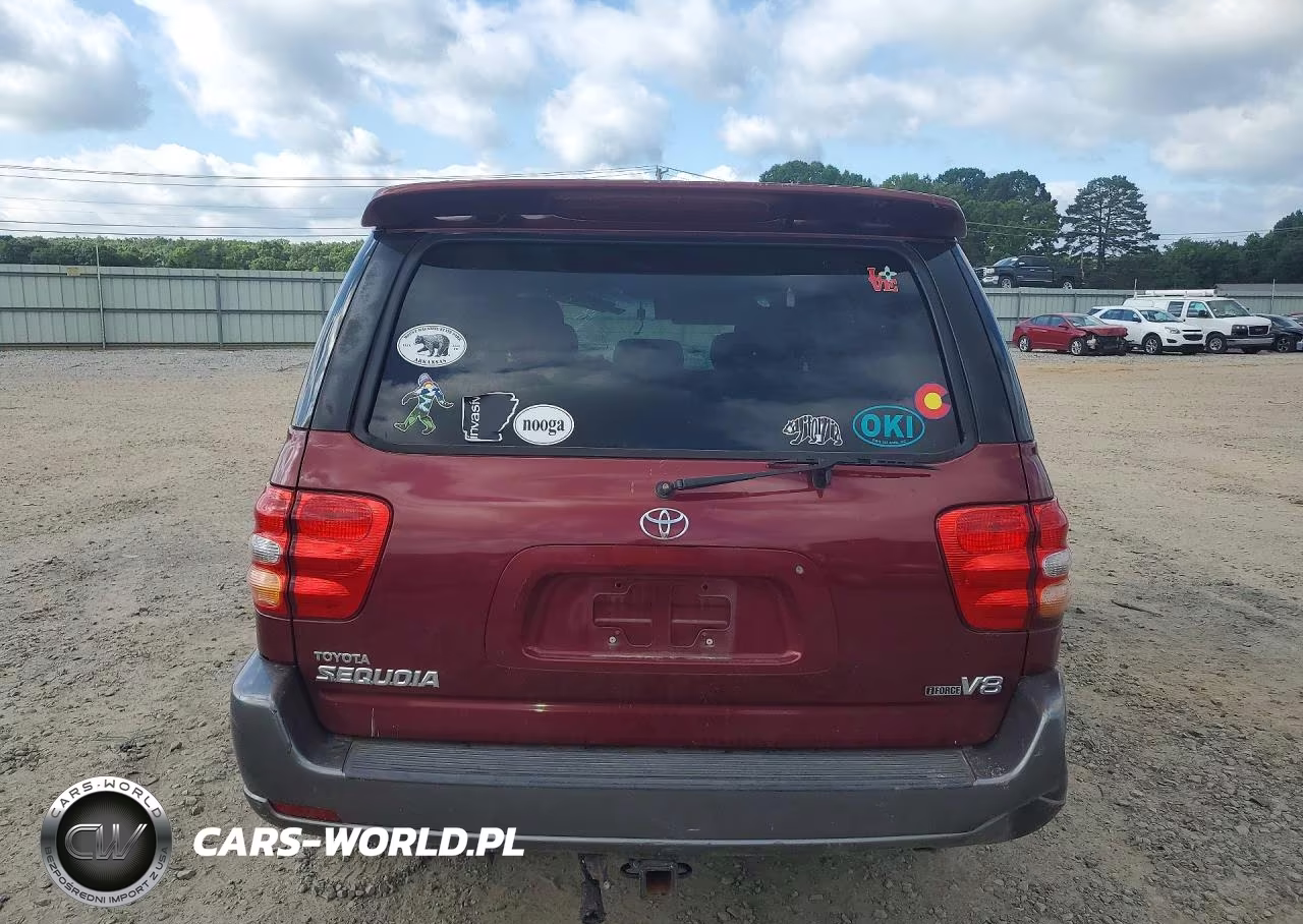 2003 Toyota Sequoia Sr5 VIN:5TDZT34A33S182992 - 6