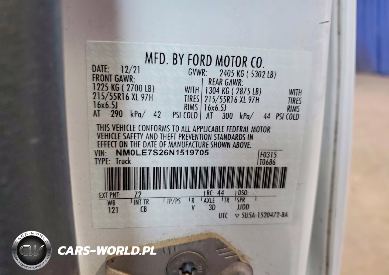 2022 Ford Transit Connect Xl VIN:NM0LE7S26N1519705 - 13