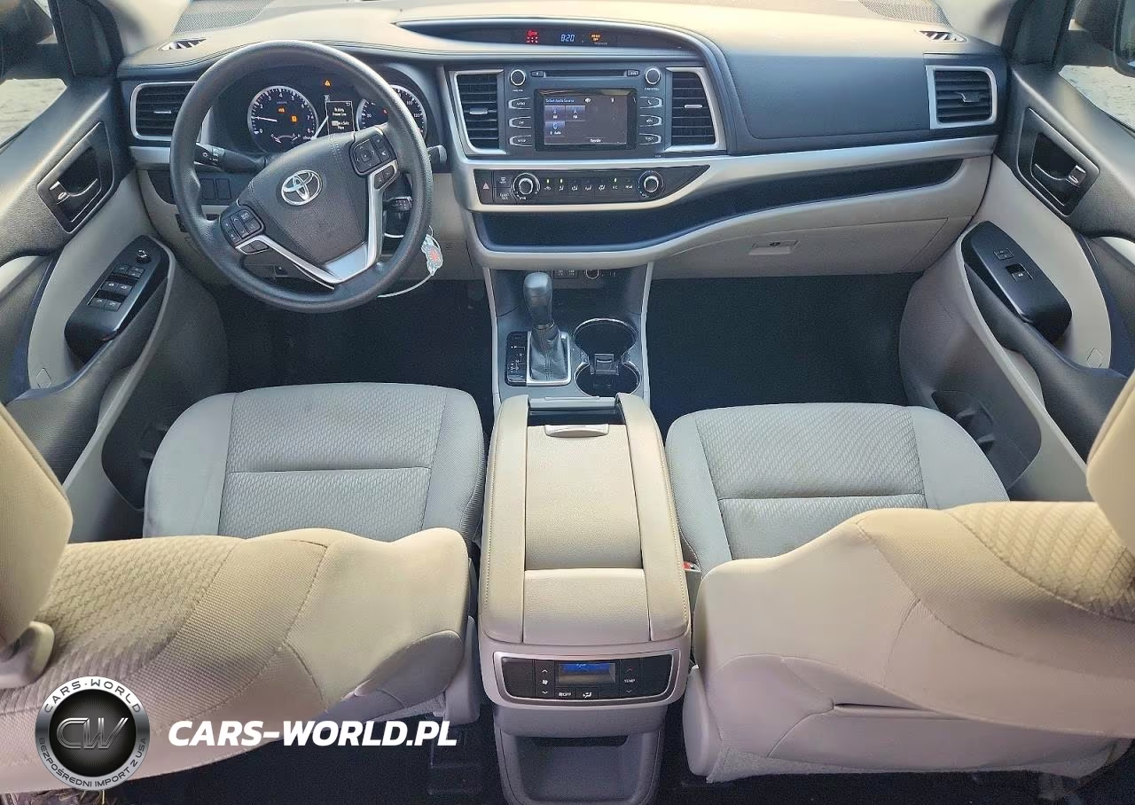 2017 Toyota Highlander Le VIN:5TDZARFH8HS031706 - 8