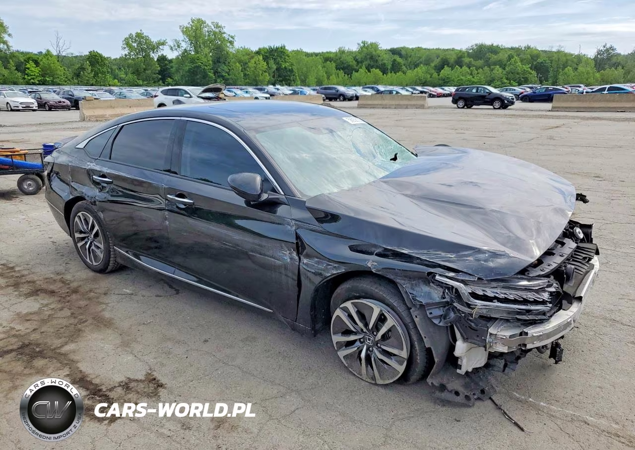 2020 Honda Accord Touring Hybrid VIN:1HGCV3F91LA000126 - 4