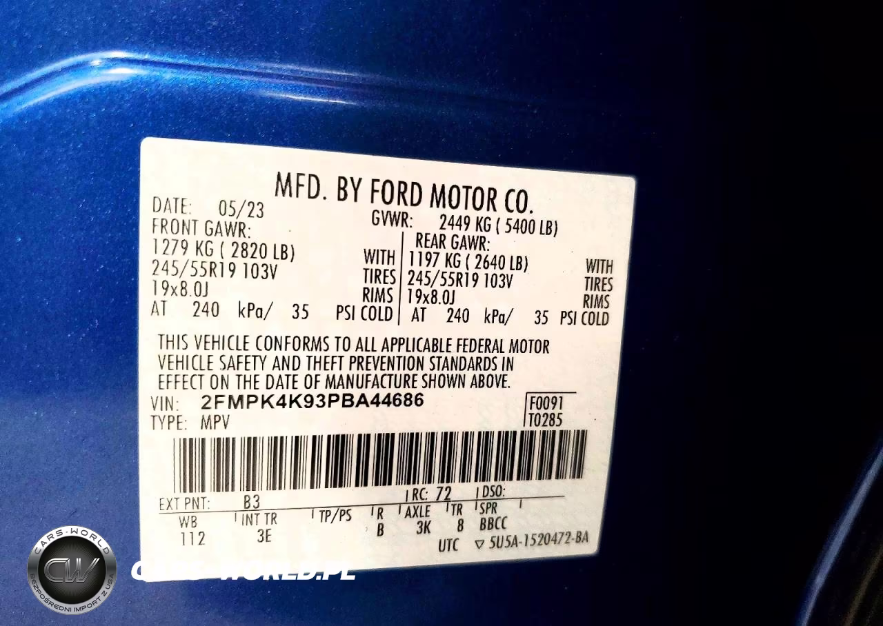 2023 Ford Edge Titanium VIN:2FMPK4K93PBA44686 - 13