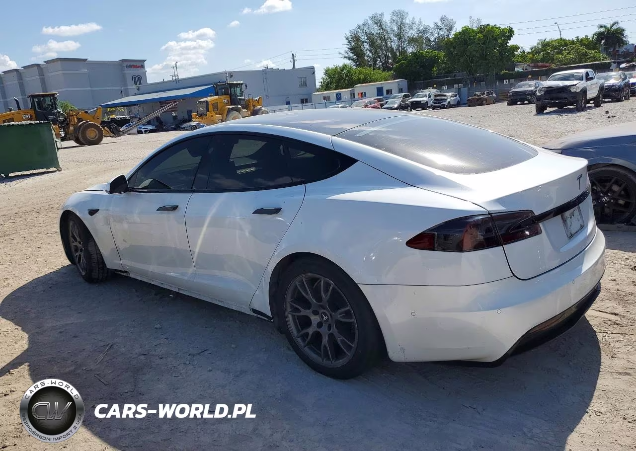 2021 Tesla Model S VIN:5YJSA1E57MF454091 - 2