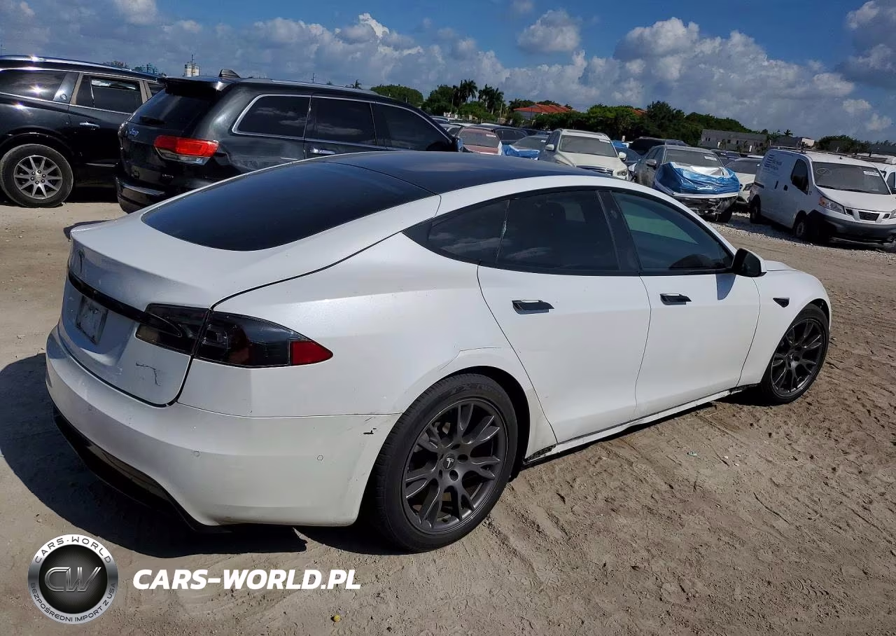 2021 Tesla Model S VIN:5YJSA1E57MF454091 - 3