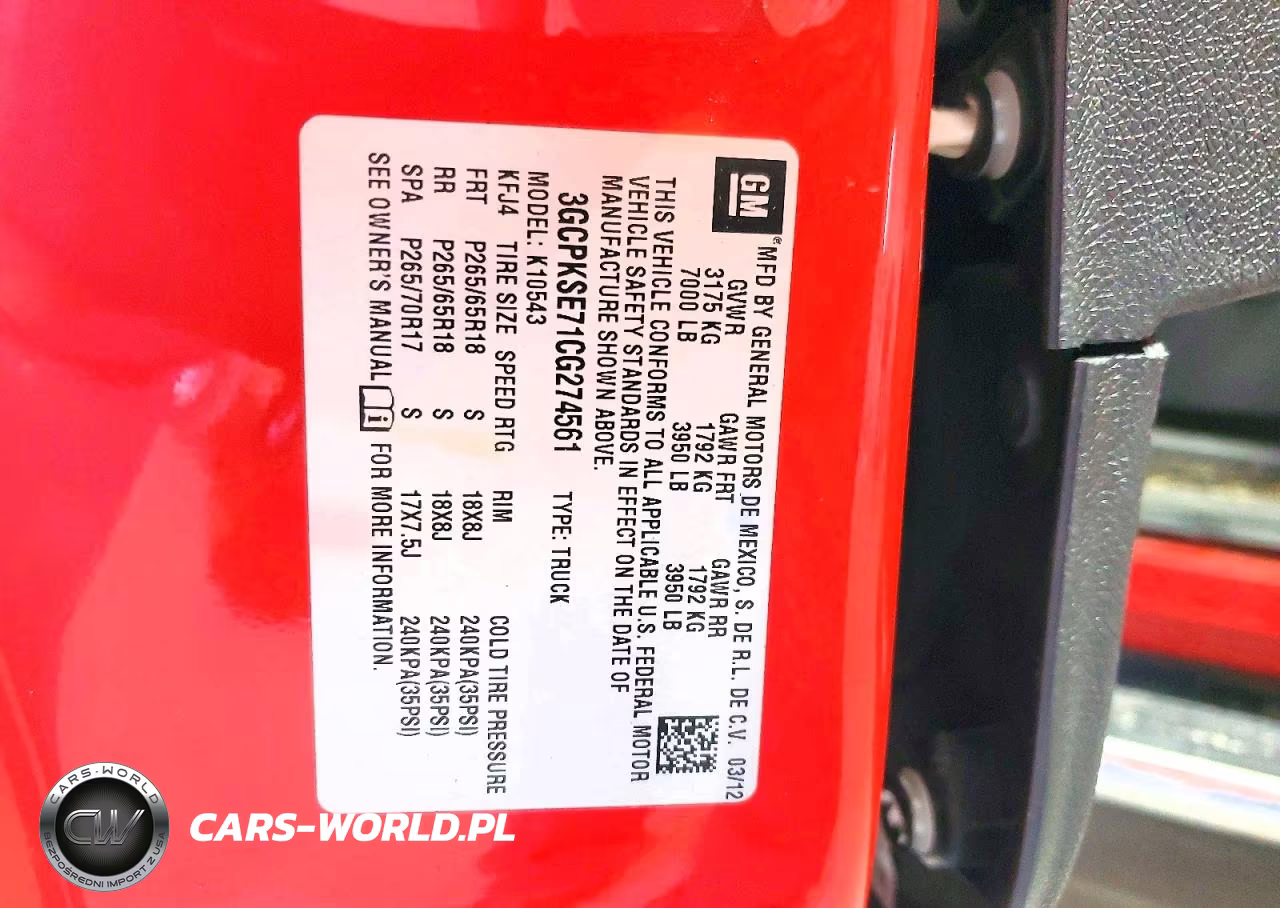 2012 Chevrolet Silverado K1500 Lt VIN:3GCPKSE71CG274561 - 12