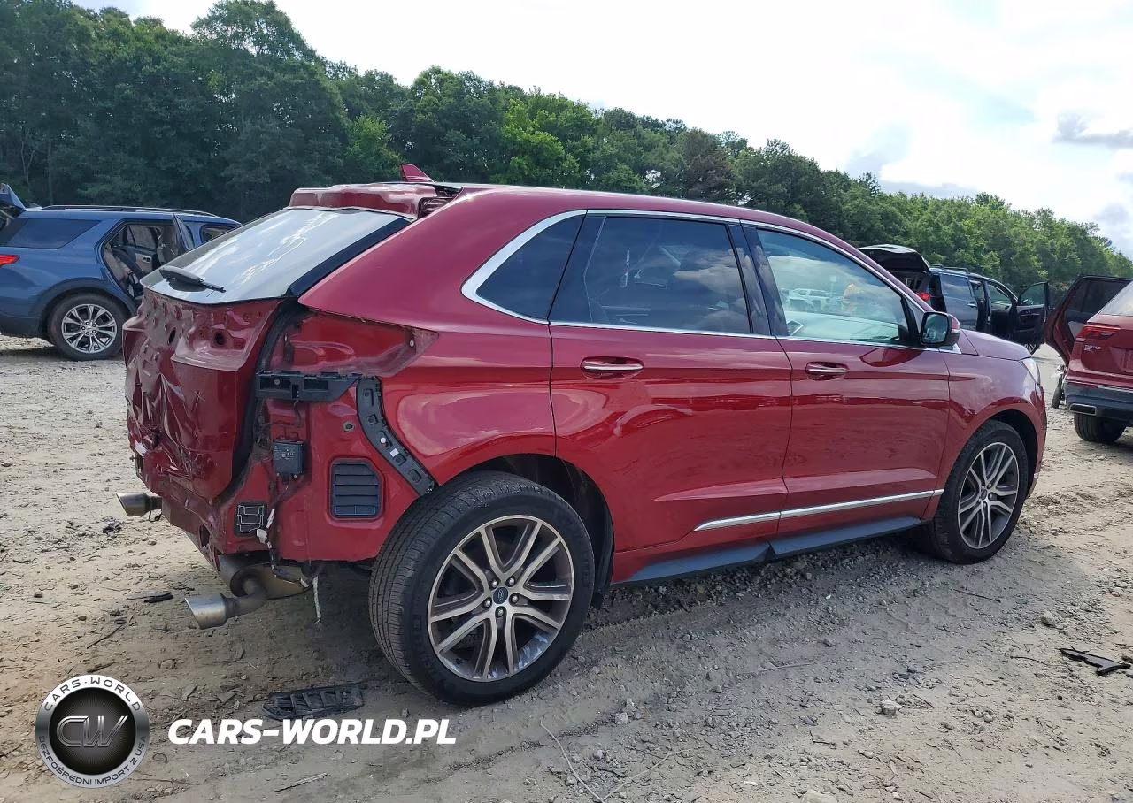 2019 Ford Edge Titanium VIN:2FMPK3K9XKBC57346 - 3