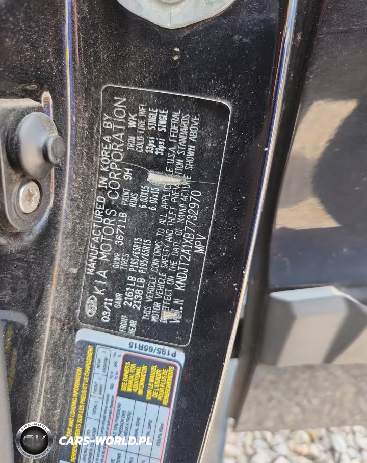 2011 Kia Soul Base VIN:KNDJT2A1XB7732970 - 12