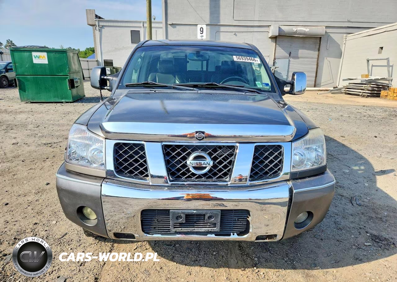 2004 Nissan Titan Xe VIN:1N6AA07B04N580459 - 5