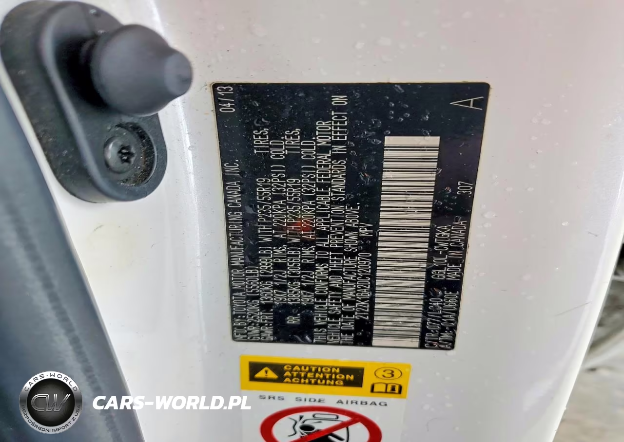2013 Lexus Rx 350 VIN:2T2ZK1BA2DC120970 - 12