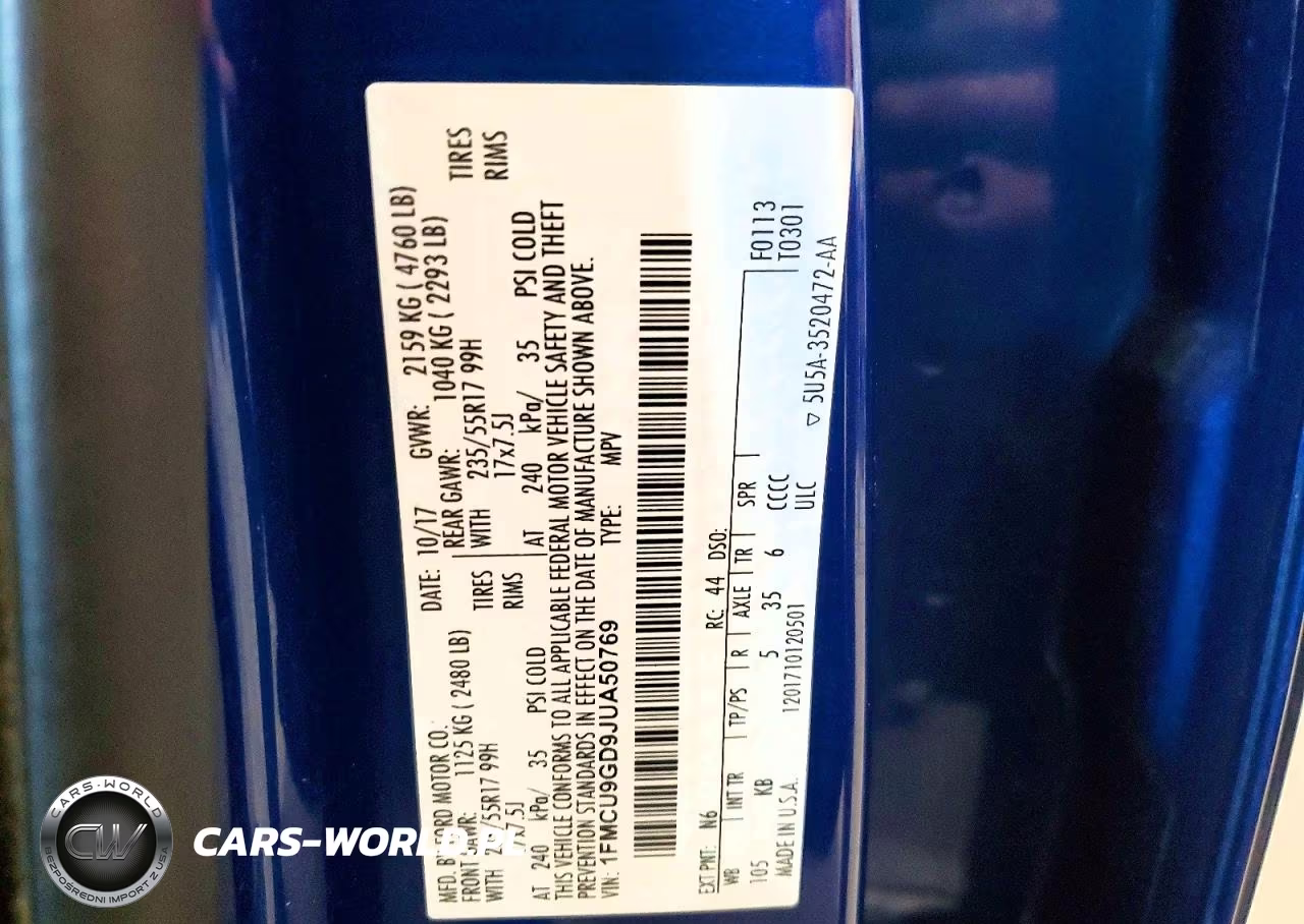 2018 Ford Escape Se VIN:1FMCU9GD9JUA50769 - 13