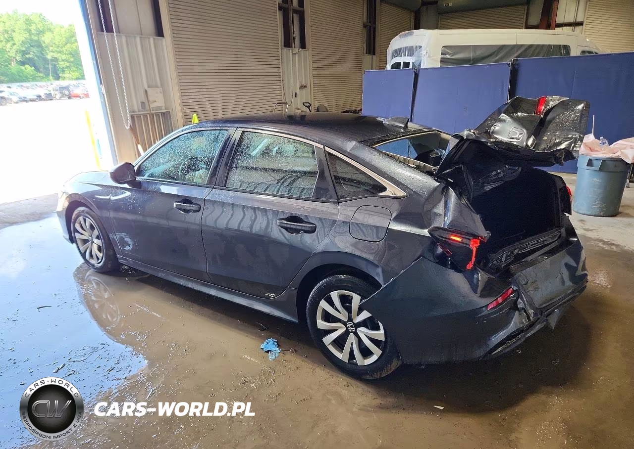2025 Honda Civic Lx VIN:2HGFE2F22SH596986 - 2