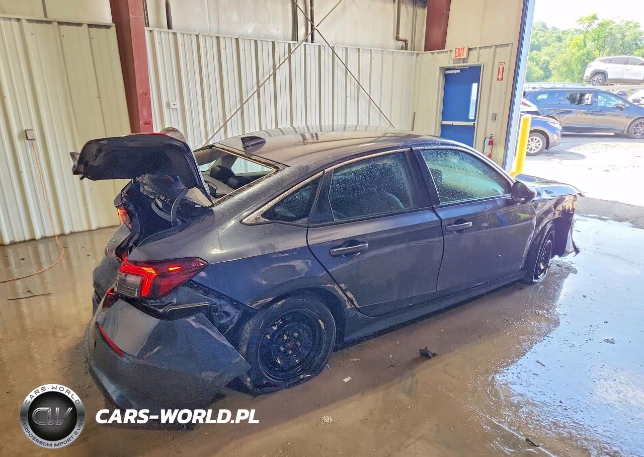 2025 Honda Civic Lx VIN:2HGFE2F22SH596986 - 3